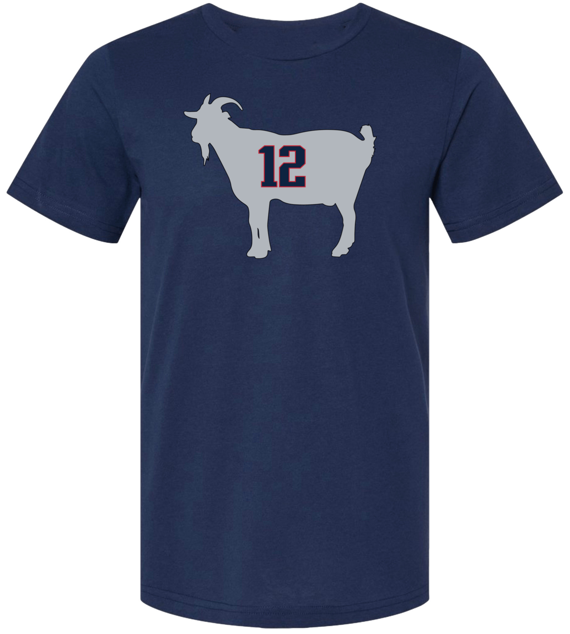 OBVIOUS SHIRTS Merch New England's Goat 12 T-Shirt Christmas Present Ideas For Dad
