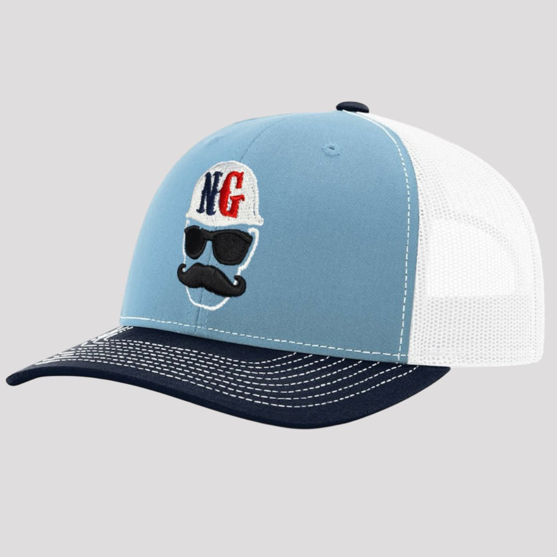 OBVIOUS SHIRTS Merch Not Gaetti Logo Embroidered Trucker Hat Birthday Gift For Brother OBVIOUS SHIRTS Merch Not Gaetti Logo Embroidered Trucker Hat Birthday Gift For Brother