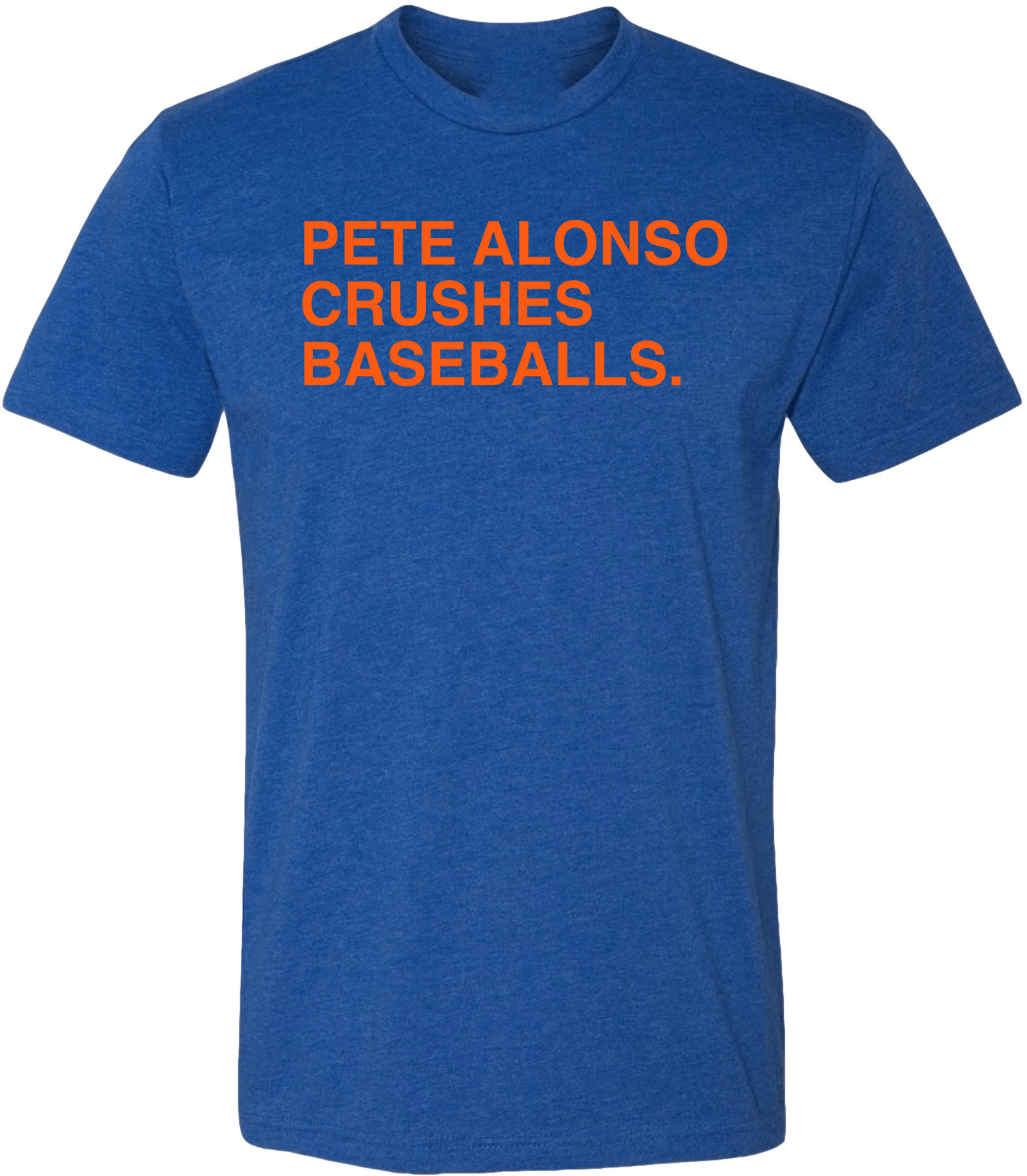 OBVIOUS SHIRTS Merch Pete Alonso Crushes Baseballs T-Shirt Cool Gifts For Baseball Lovers