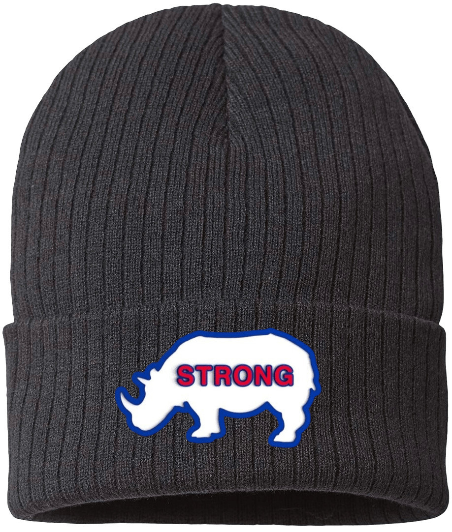 OBVIOUS SHIRTS Merch Ryno Strong Black Beanie Good Gifts For Husband