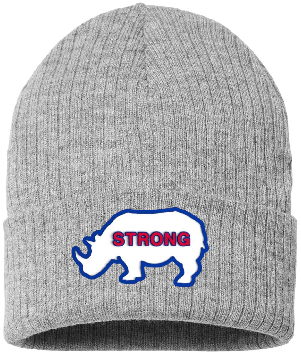 OBVIOUS SHIRTS Merch Ryno Strong Grey Beanie Good Gifts For Friends OBVIOUS SHIRTS Merch Ryno Strong Grey Beanie Good Gifts For Friends