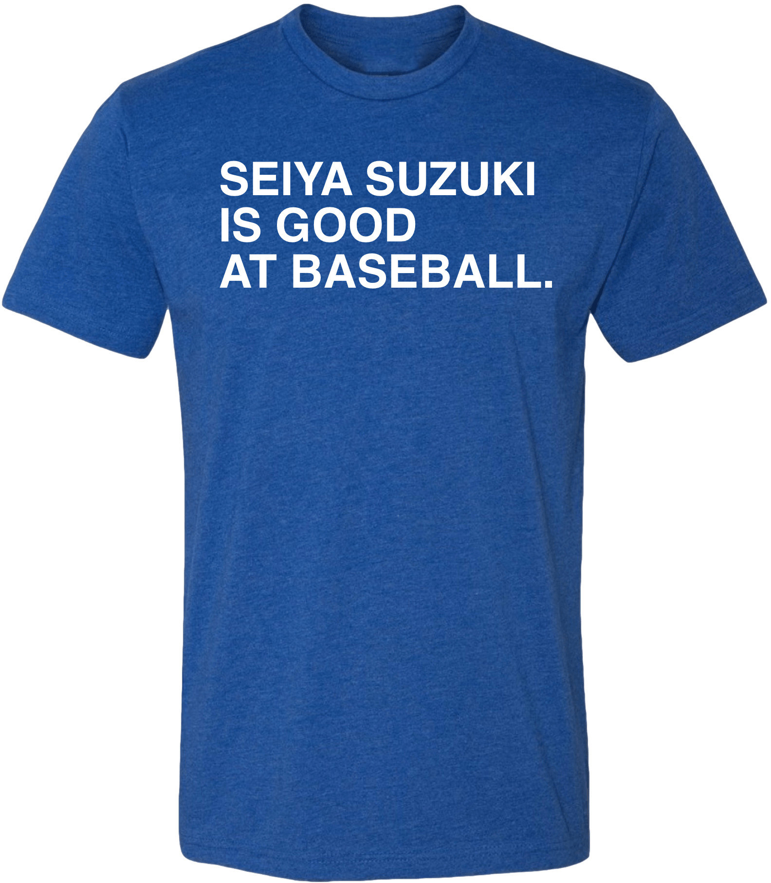 OBVIOUS SHIRTS Merch Seiya Suzuki Is Good At Baseball T-Shirt Best Gifts For Baseball Fans OBVIOUS SHIRTS Merch Seiya Suzuki Is Good At Baseball T-Shirt Best Gifts For Baseball Fans