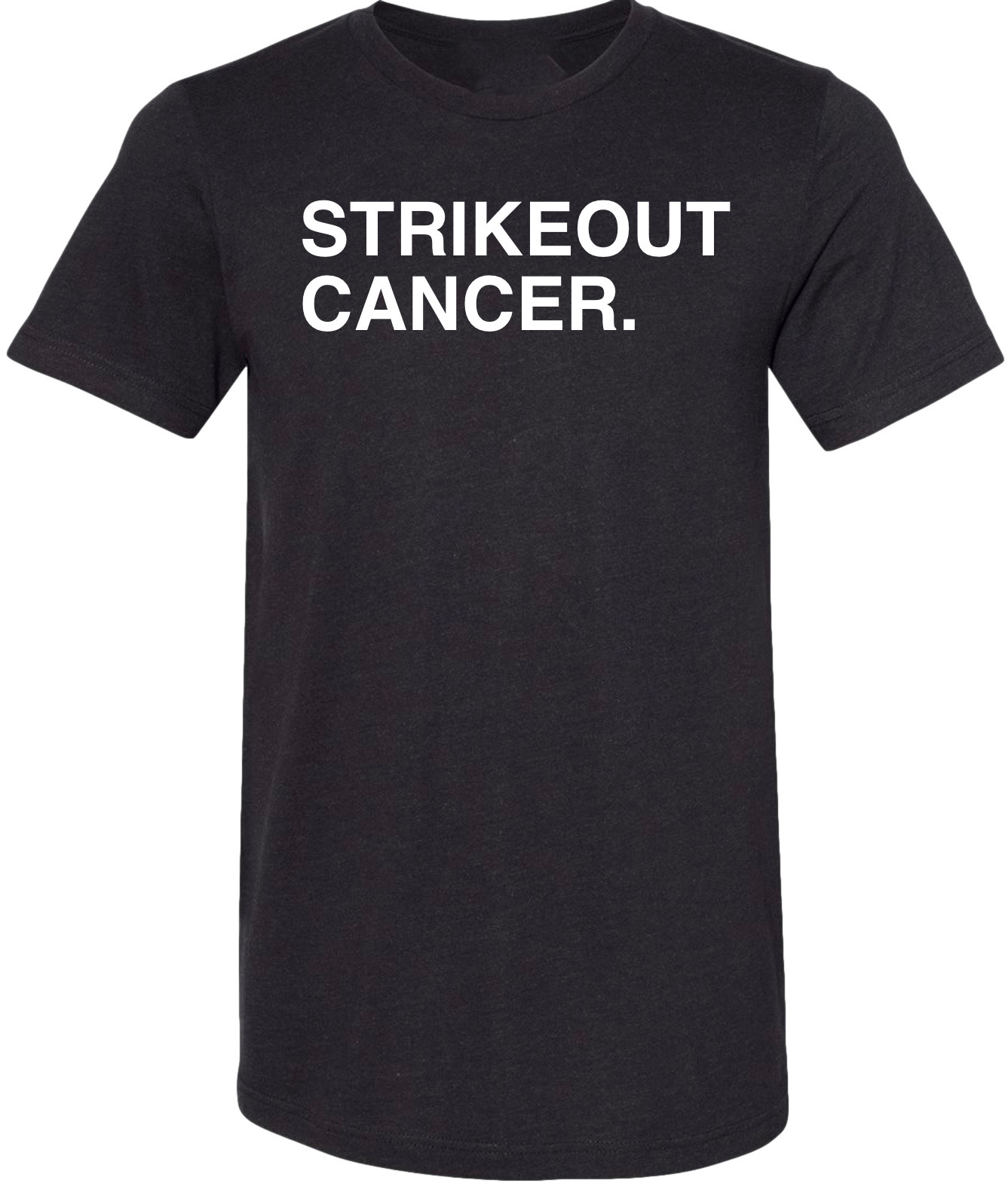 OBVIOUS SHIRTS Merch Strikeout Cancer T-Shirt Christmas Present For Father OBVIOUS SHIRTS Merch Strikeout Cancer T-Shirt Christmas Present For Father
