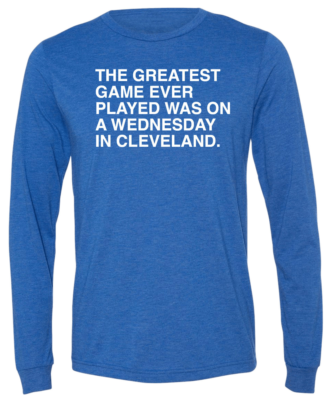 OBVIOUS SHIRTS Merch The Greatest Game Ever Played Long Sleeve Shirt Birthday Gift For Him OBVIOUS SHIRTS Merch The Greatest Game Ever Played Long Sleeve Shirt Birthday Gift For Him