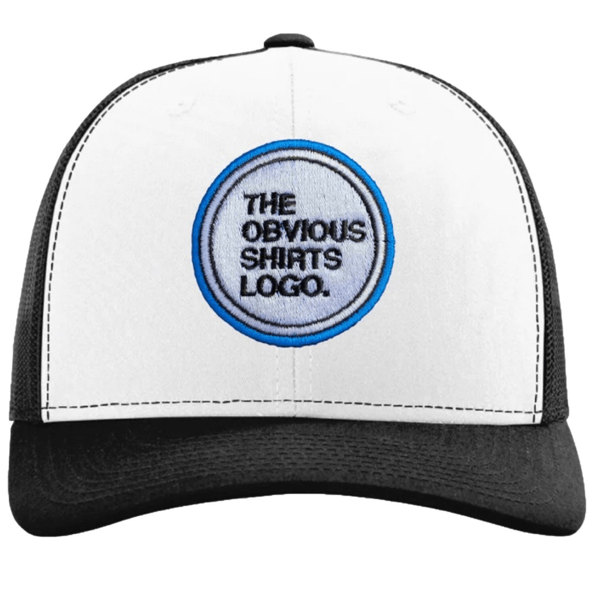OBVIOUS SHIRTS Merch The Obvious Shirts Logo Embroidered Trucker Hat Gifts For Son OBVIOUS SHIRTS Merch The Obvious Shirts Logo Embroidered Trucker Hat Gifts For Son