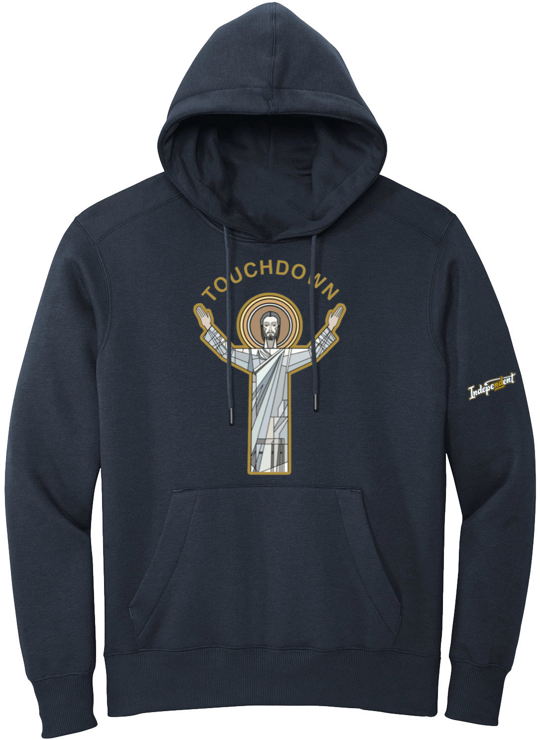 OBVIOUS SHIRTS Merch Touchdown Jesus Hoodie Great Gifts For Father OBVIOUS SHIRTS Merch Touchdown Jesus Hoodie Great Gifts For Father