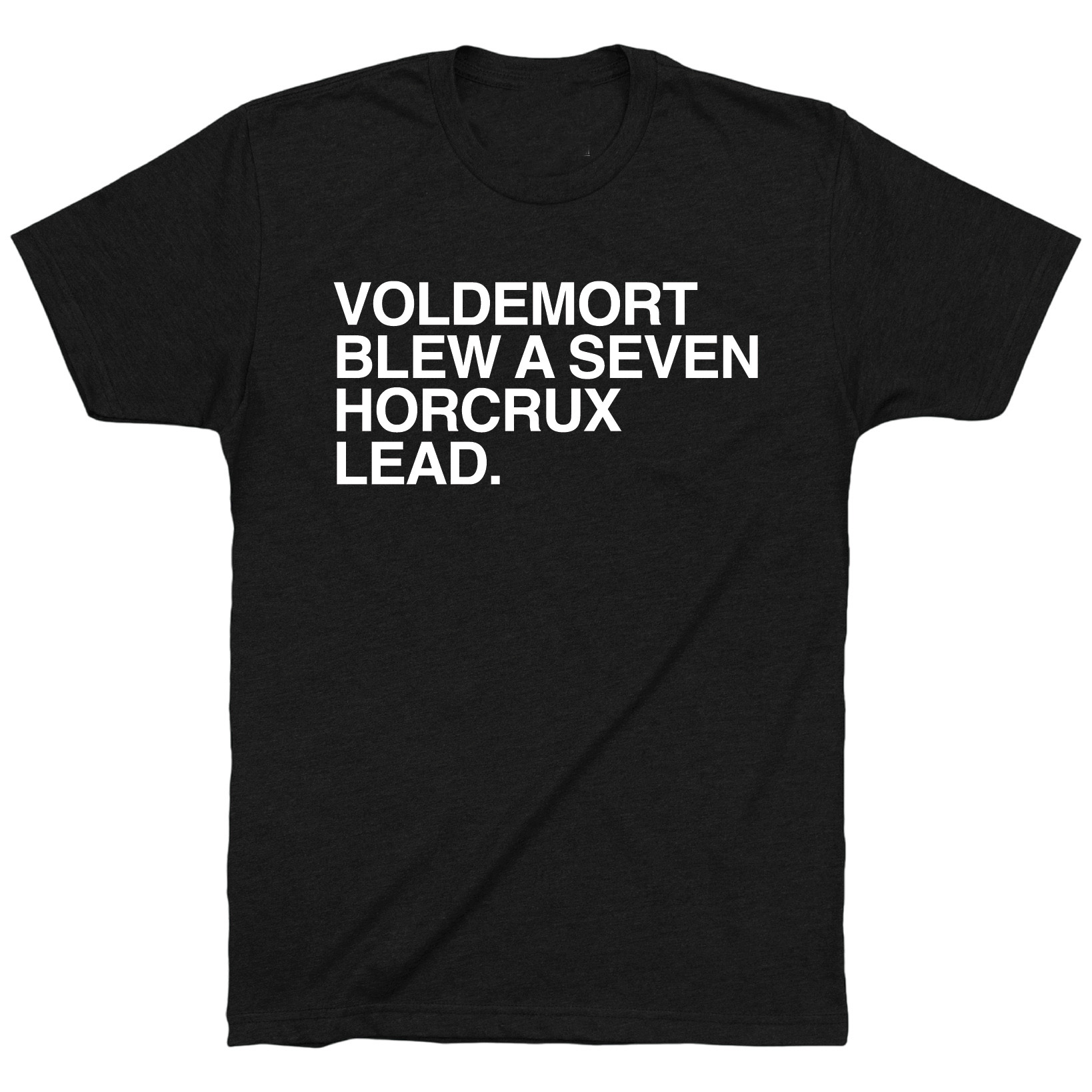 OBVIOUS SHIRTS Merch Voldemort Blew A Seven Horcrux Lead T-Shirt Christmas Gifts For Him