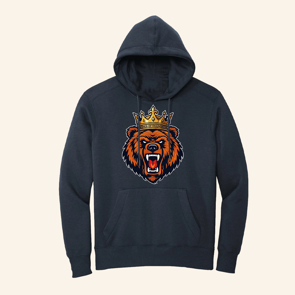 Obvious Shirts Merch Wear The Crown Hoodie Chicago Football Merch Football Related Gifts