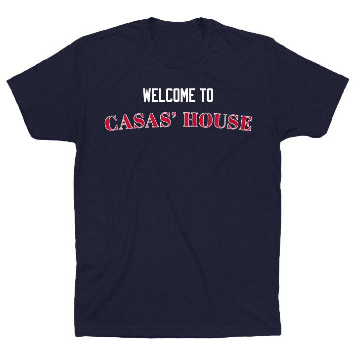 OBVIOUS SHIRTS Merch Welcome To Casas' House T-Shirt Best Christmas Gifts For Husband