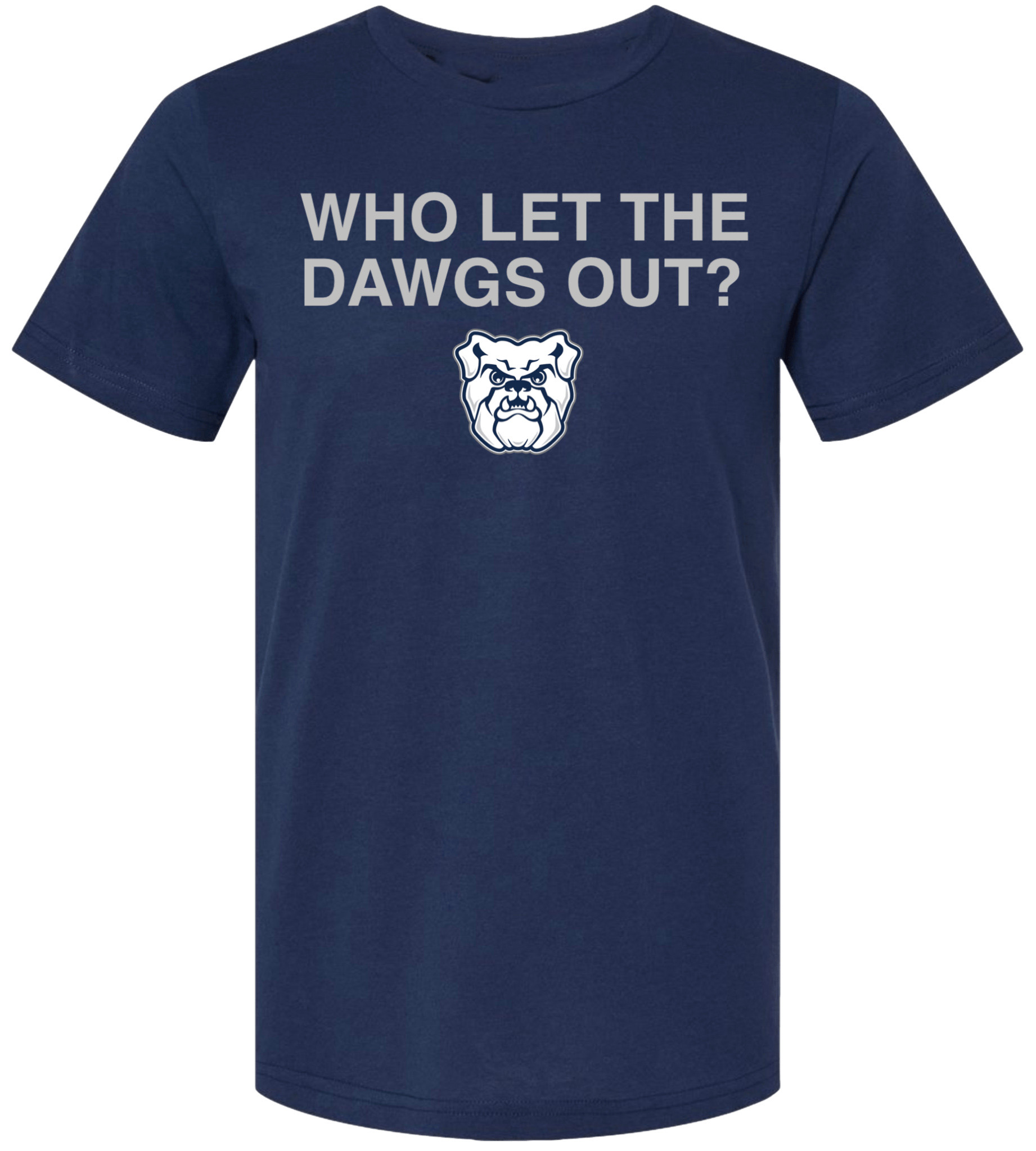 OBVIOUS SHIRTS Merch Who Let The Dawgs Out T-Shirt Xmas Gifts For Dad