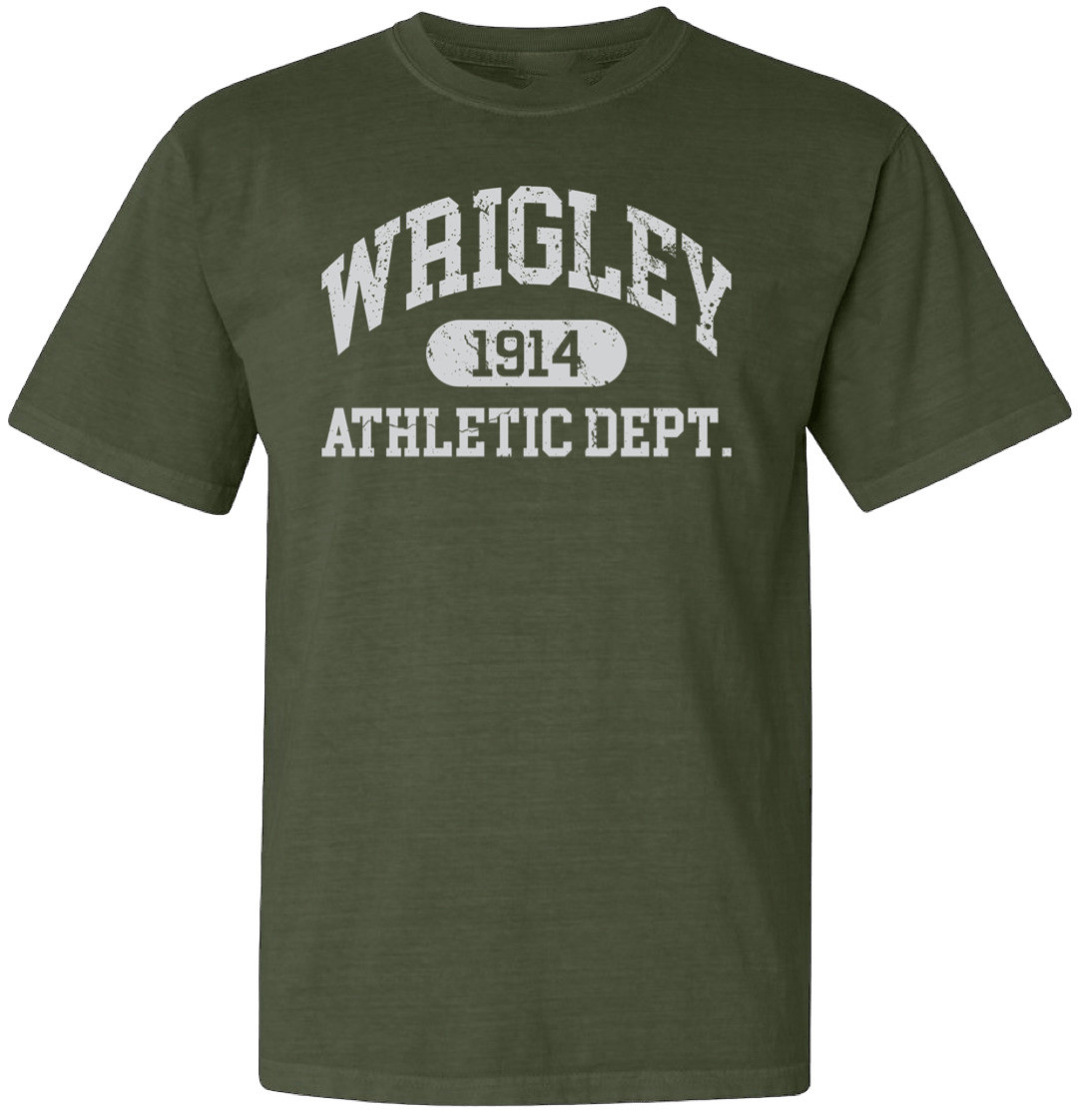 OBVIOUS SHIRTS Merch Wrigley Athletic Dept T-Shirt Present For Friends OBVIOUS SHIRTS Merch Wrigley Athletic Dept T-Shirt Present For Friends