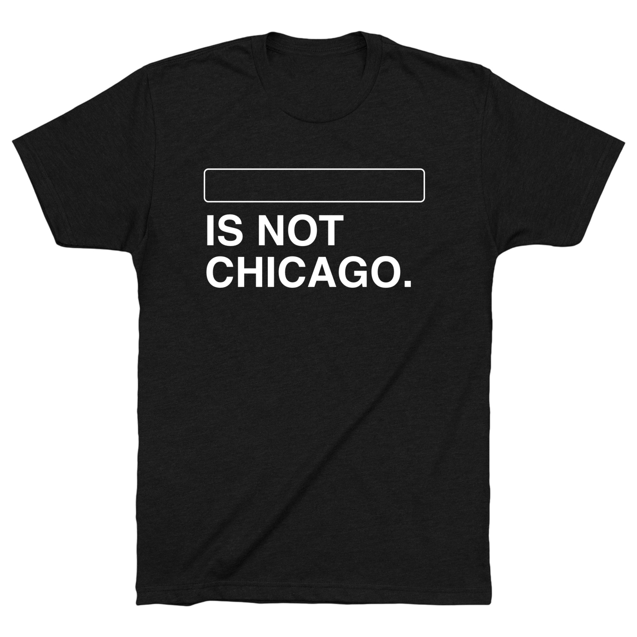OBVIOUS SHIRTS Merch Your Suburb Is Not Chicago T-Shirt Xmas Presents For Dad
