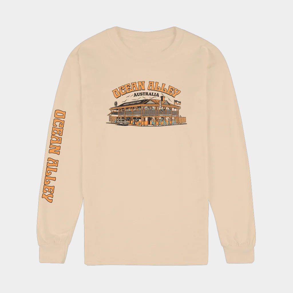 Ocean Alley Merch Pub Long Sleeve T-Shirt Ocean Alley Shirt Gifts For Rock Band Fans