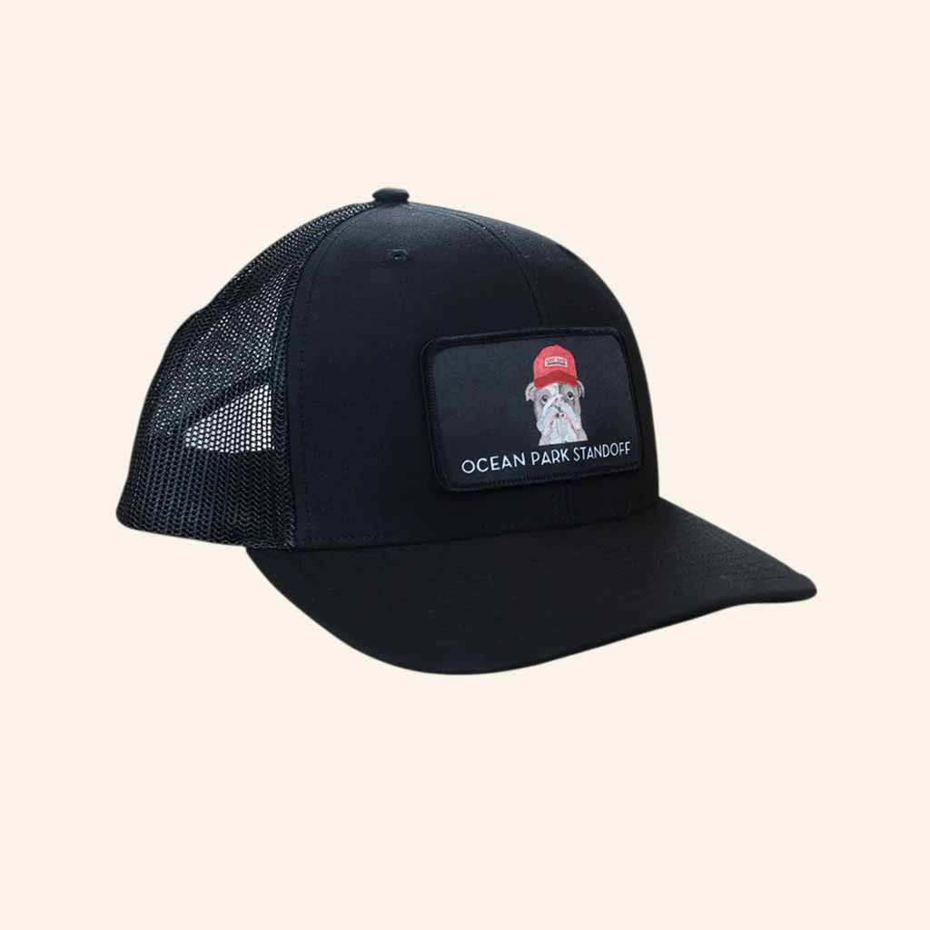 Ocean Park Standoff Merch Bulldog Lost Boy Trucker Hat Gift Ideas For Brother Ocean Park Standoff Merch Bulldog Lost Boy Trucker Hat Gift Ideas For Brother