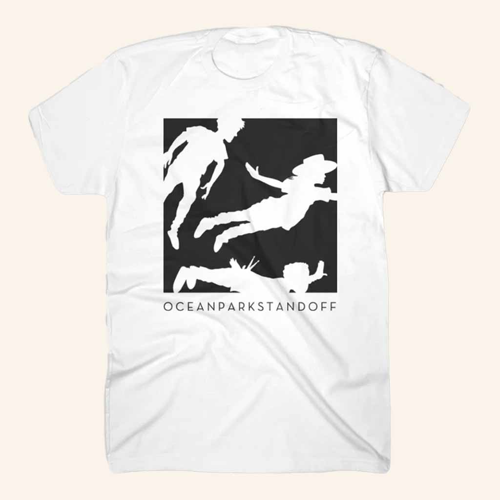 Ocean Park Standoff Merch Silhouette Logo White T-Shirt Christmas Gifts For Men Ocean Park Standoff Merch Silhouette Logo White T-Shirt Christmas Gifts For Men