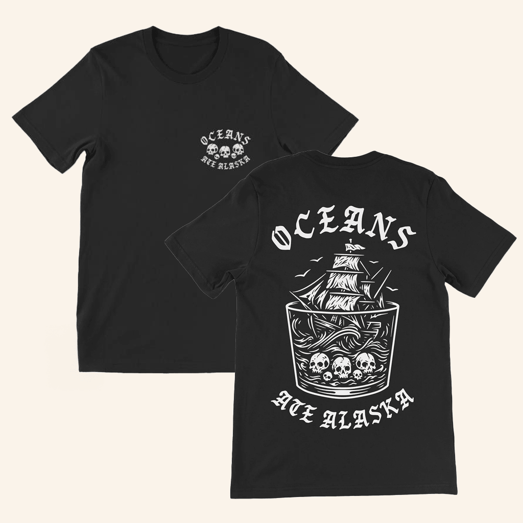 Oceans Ate Alaska Merch Death Ship T-Shirt Gifts For Dad