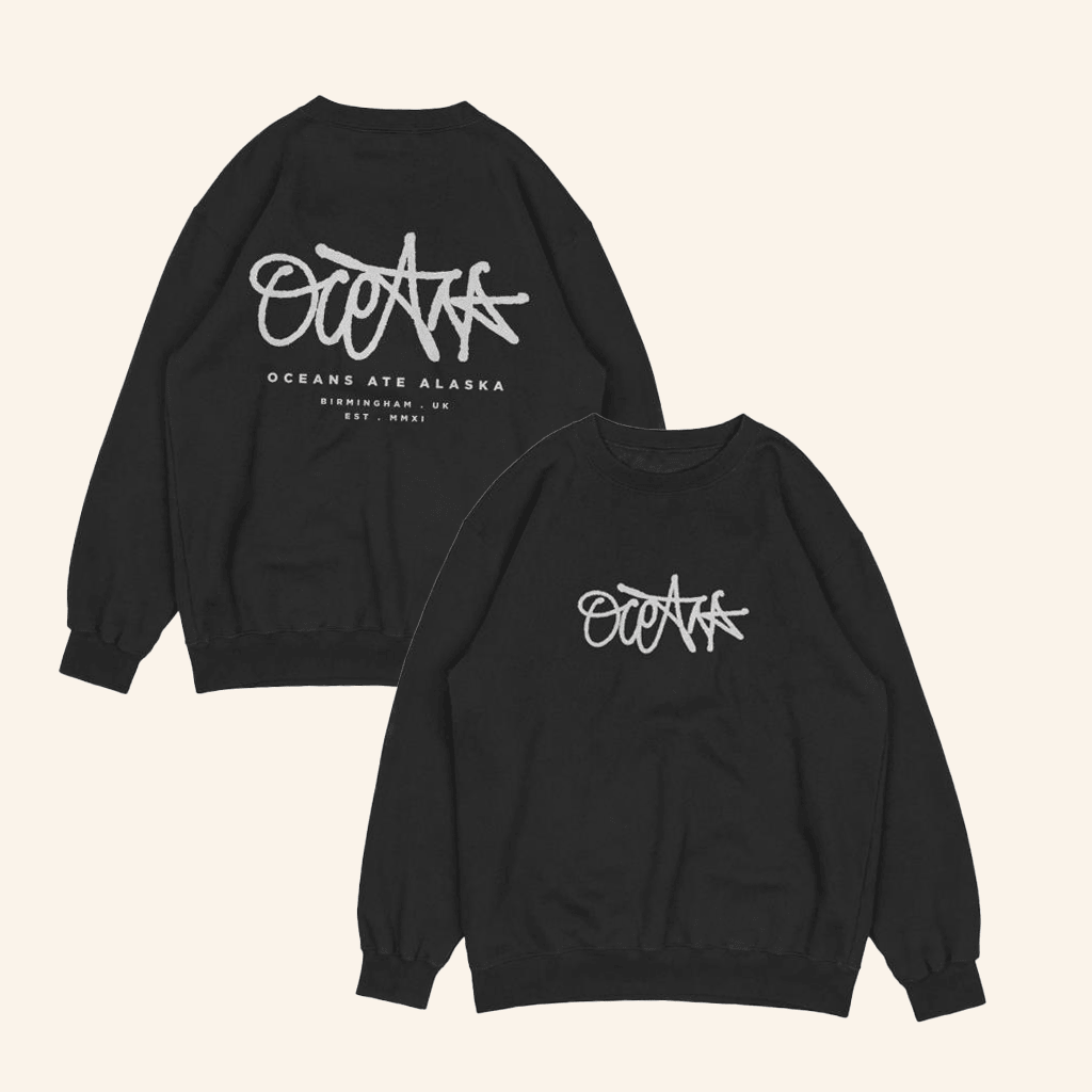 Oceans Ate Alaska Merch Graffiti Sweatshirt Gift Ideas For Friends Oceans Ate Alaska Merch Graffiti Sweatshirt Gift Ideas For Friends