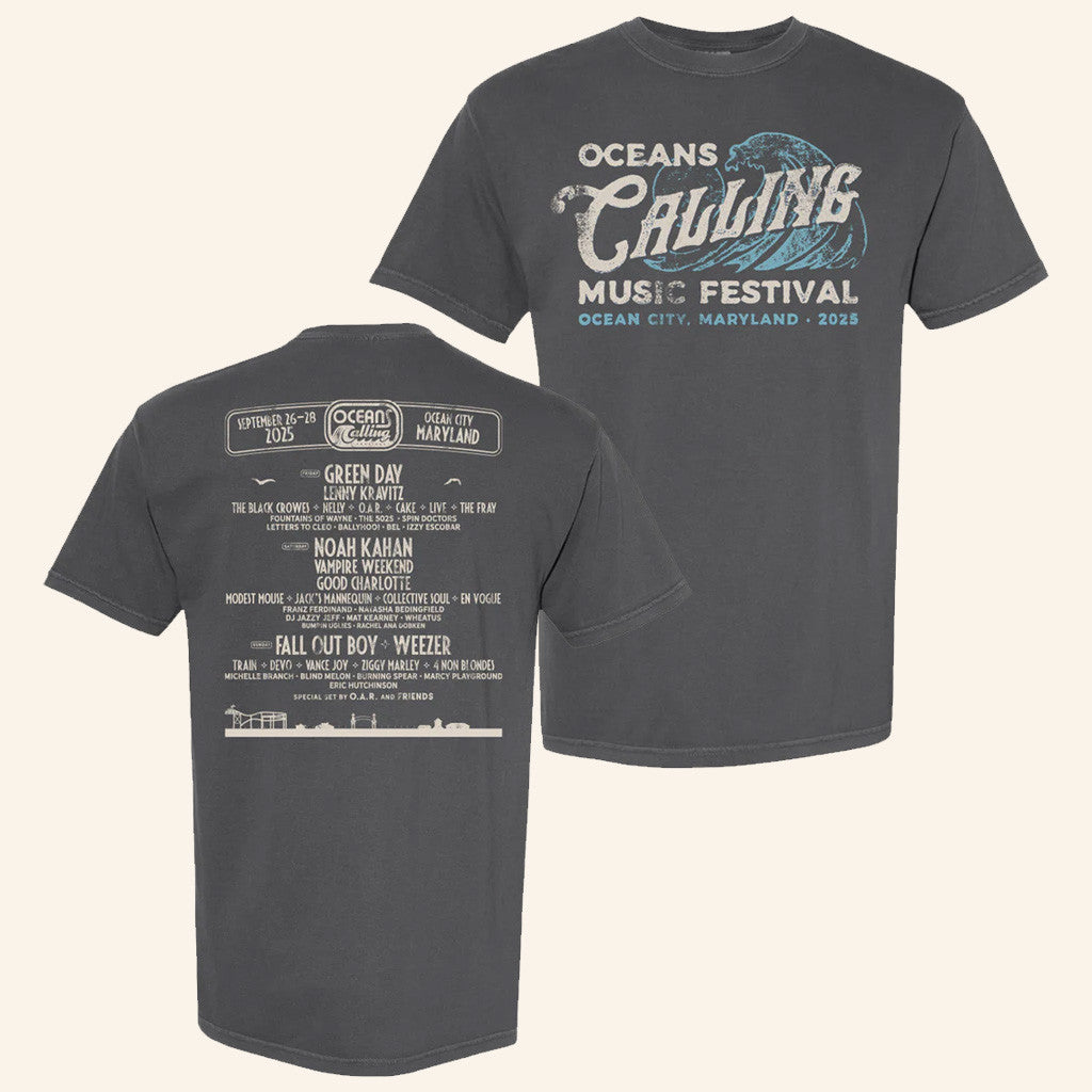 Oceans Calling Festival Merch 2025 Wave T-Shirt Gift Ideas For Fans Oceans Calling Festival Merch 2025 Wave T-Shirt Gift Ideas For Fans