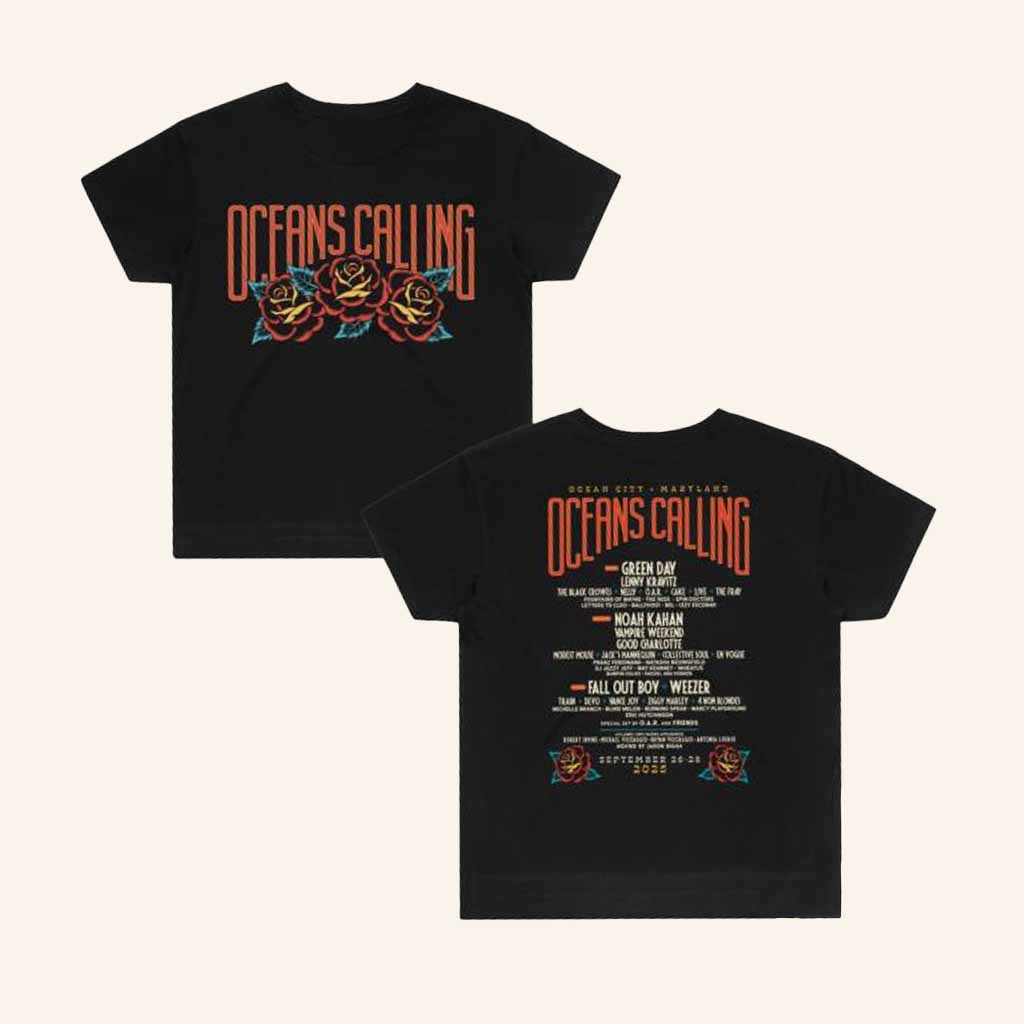Oceans Calling Festival Merch Rose Lineup T-Shirt Best Christmas Gifts For Wife Oceans Calling Festival Merch Rose Lineup T-Shirt Best Christmas Gifts For Wife