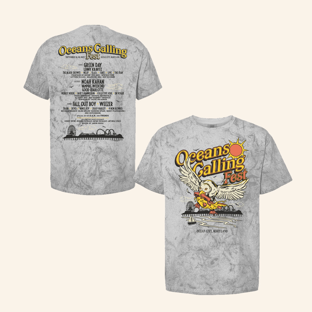 Oceans Calling Festival Merch Seagull Lineup T-Shirt Music Gift Ideas For Guys Oceans Calling Festival Merch Seagull Lineup T-Shirt Music Gift Ideas For Guys