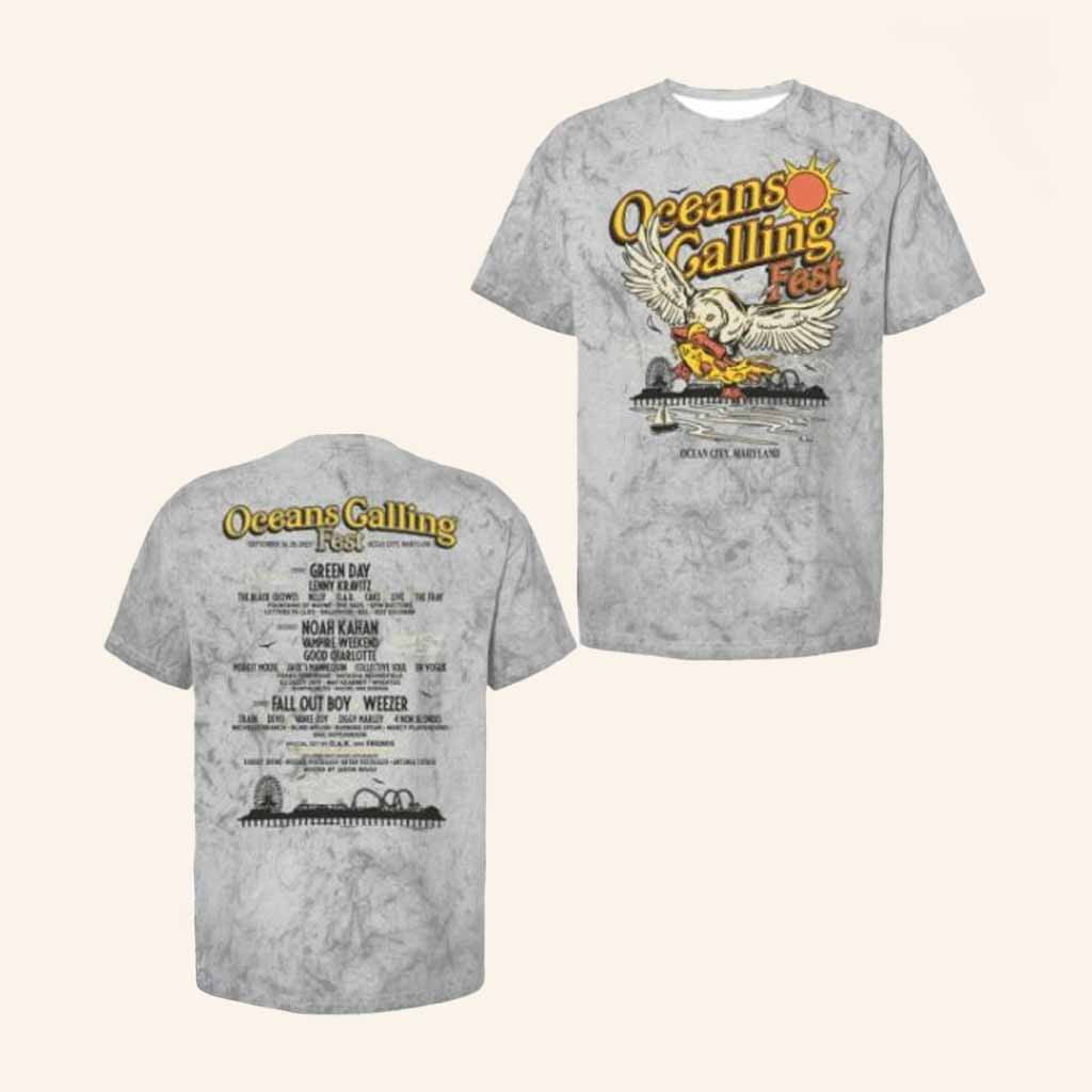 Oceans Calling Festival Merch Seagull T-Shirt Best Birthday Gift For Dad Oceans Calling Festival Merch Seagull T-Shirt Best Birthday Gift For Dad