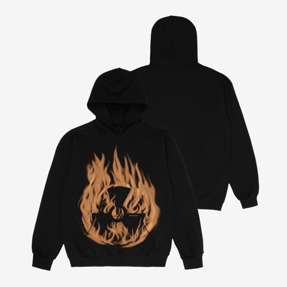 Octane Flame Don Toliver Hoodie Music Apparel Don Toliver Clothing Line