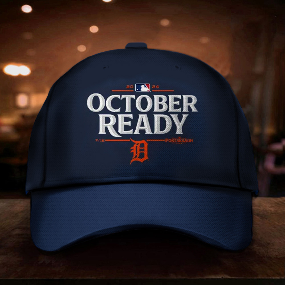October Ready Tigers Hat Detroit Tigers October Ready Hat Baseball Lovers Gifts For Fans