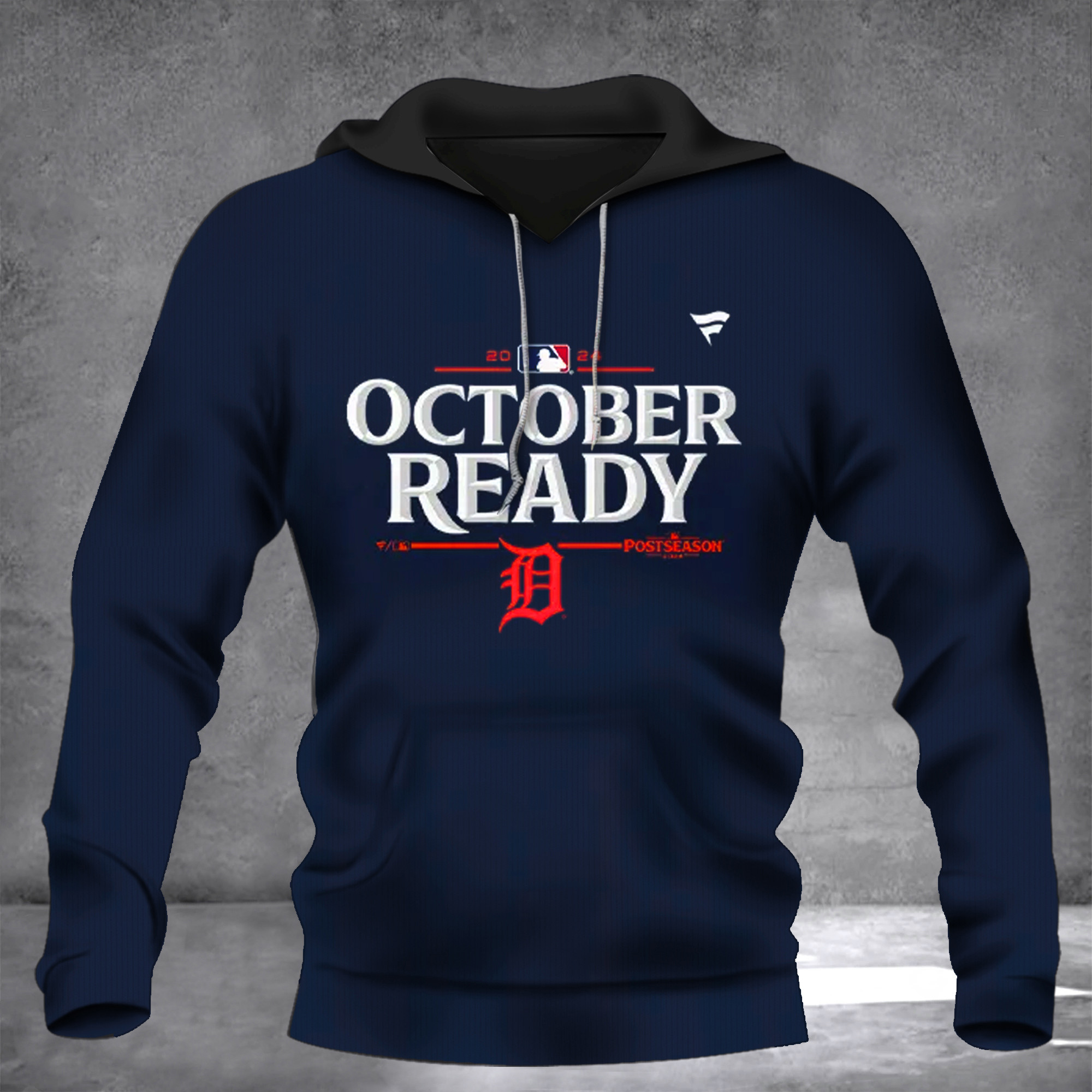 October Ready Tigers Hoodie Detroit Tigers October Ready Hoodie Baseball Lovers Gifts For Fans