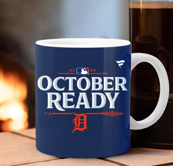 October Ready Tigers Mug Detroit Tigers October Ready Mug Baseball Lovers Gifts For Fans