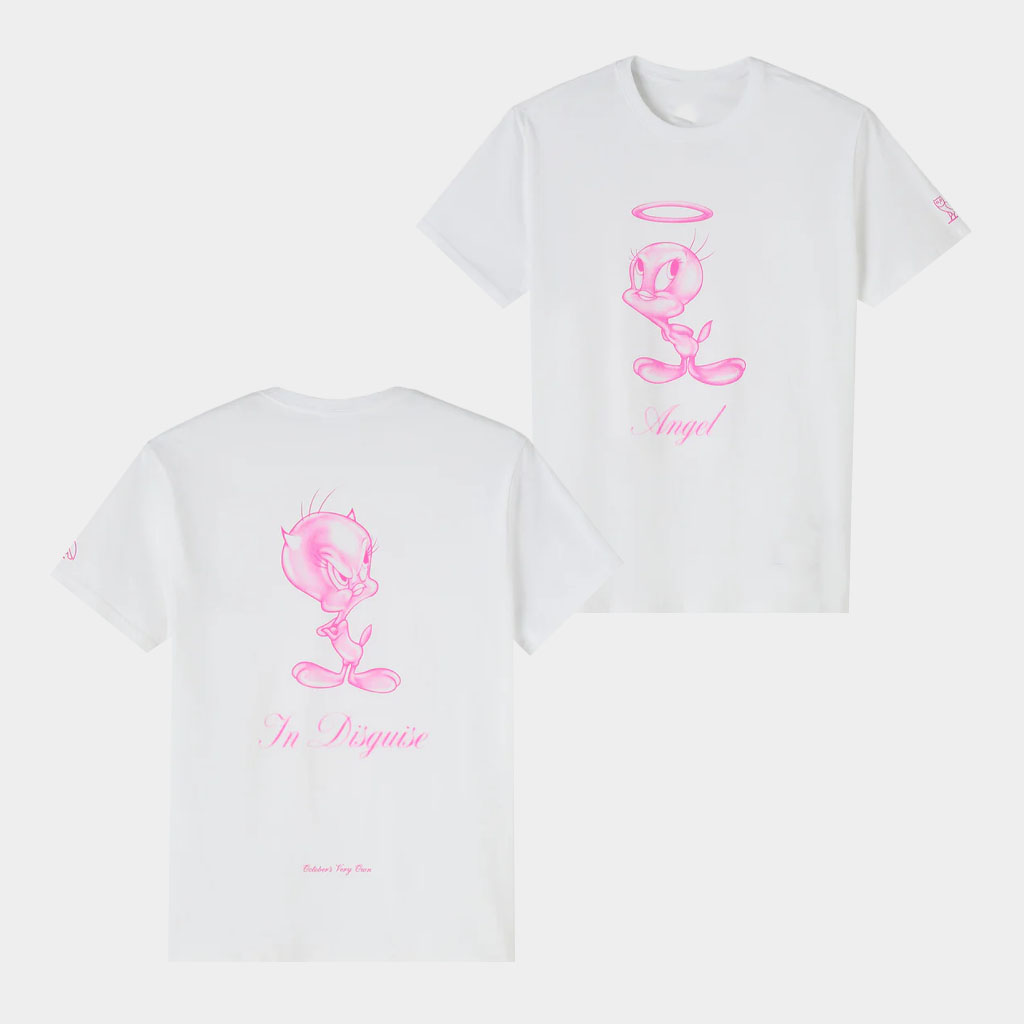 October's Very Own Merch 2026 Looney Tunes Tweety Bird Airbrush T-Shirt Gift For Her