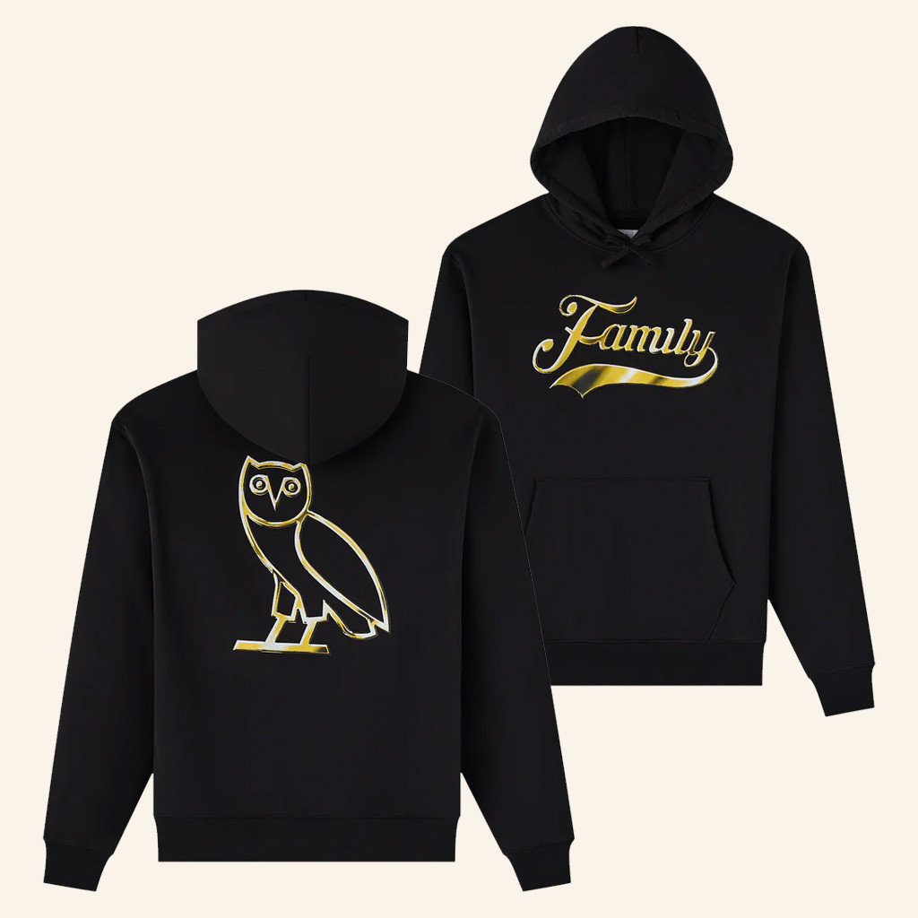 October's Very Own Merch Chrome Family Hoodie OVO Hoodie Dad Christmas Gifts