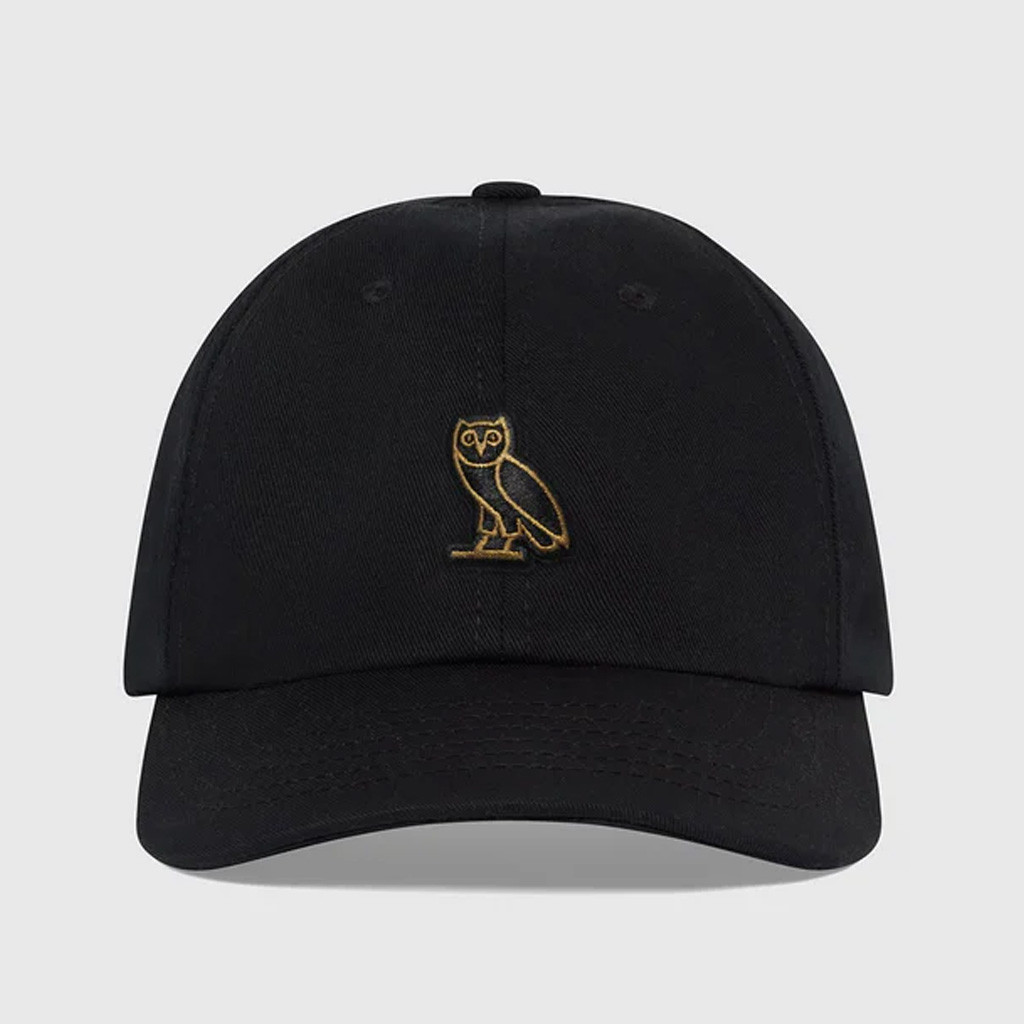 October's Very Own Merch Embroidered Black Hat OVO Hat Presents For Dad