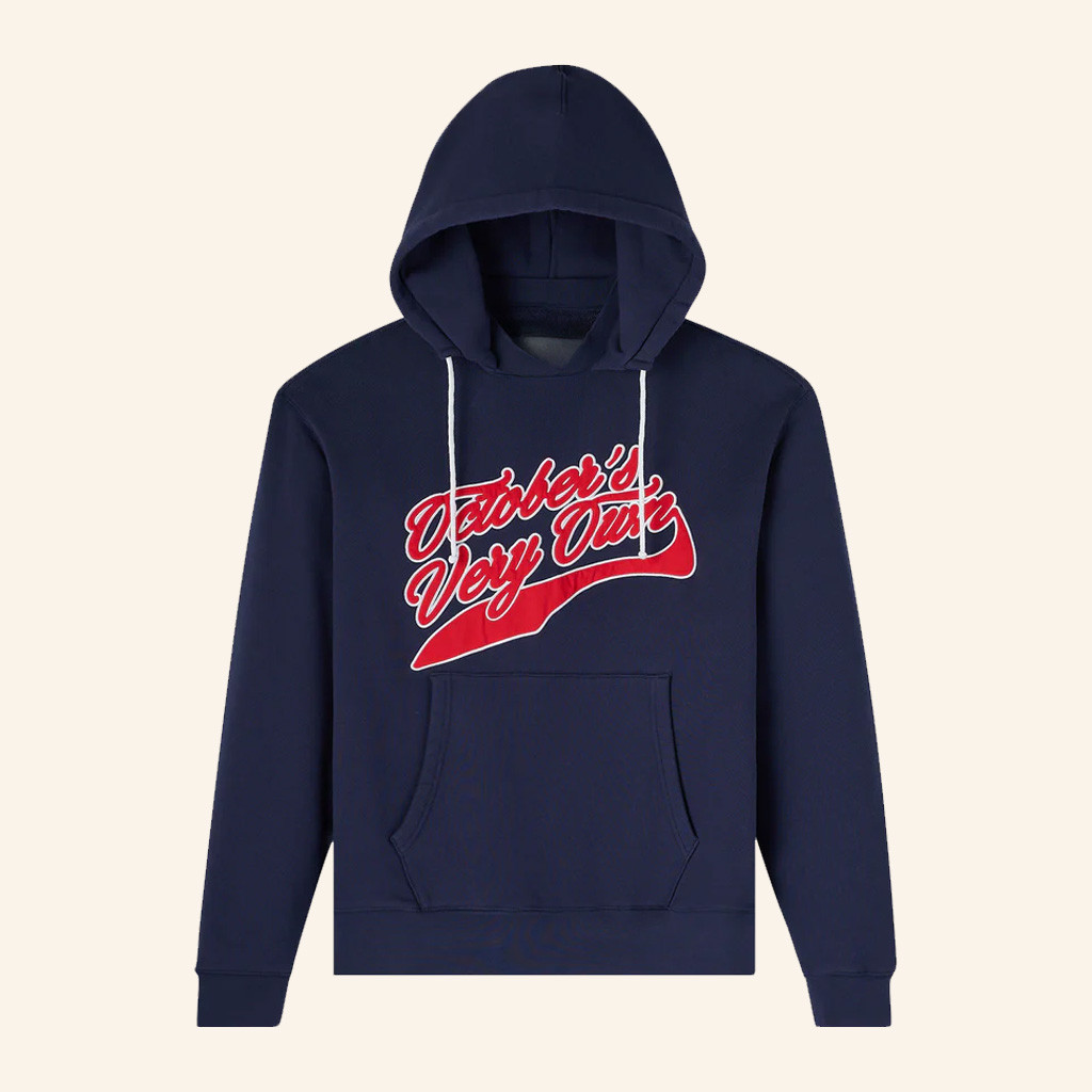 October's Very Own Merch French Terry Retro Sport Hoodie October's Very Own Hoodie Dad Gifts
