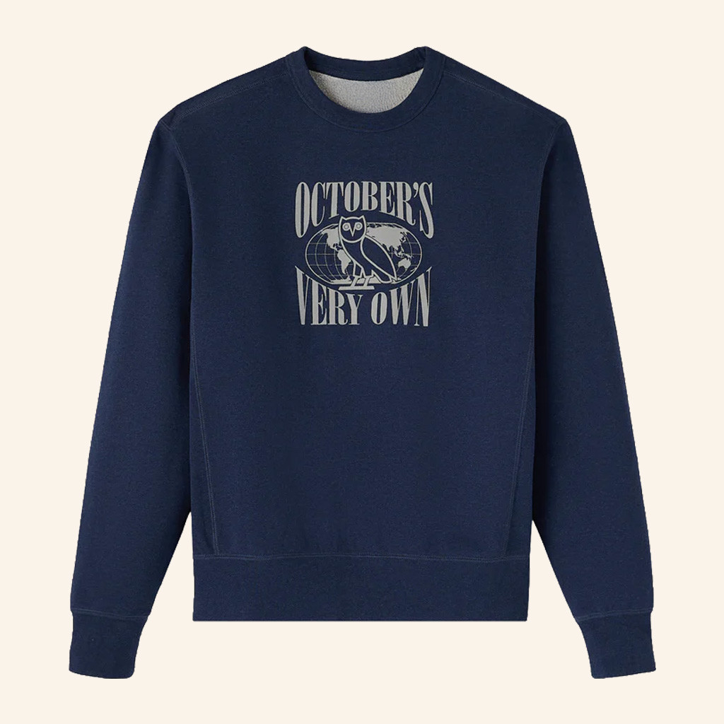 October's Very Own Merch Garment Crewneck OVO Sweatshirt Christmas Gifts For Boyfriend October's Very Own Merch Garment Crewneck OVO Sweatshirt Christmas Gifts For Boyfriend