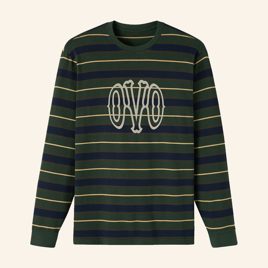 October's Very Own Merch OVO Long Sleeve T-Shirt Deep Green Present For Friends