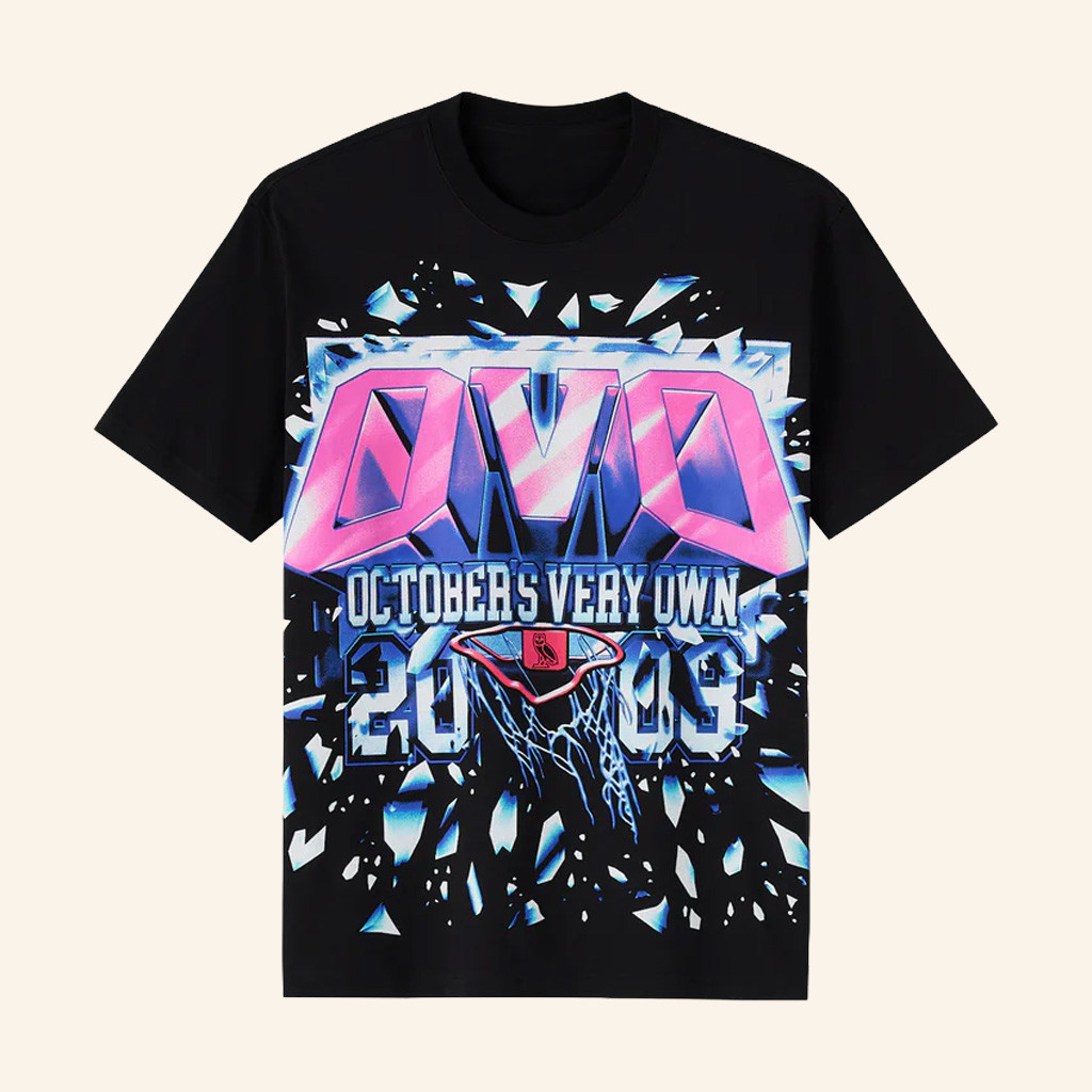 October's Very Own Merch Shattered Backboard T-Shirt OVO Shirt Gift Ideas For Him