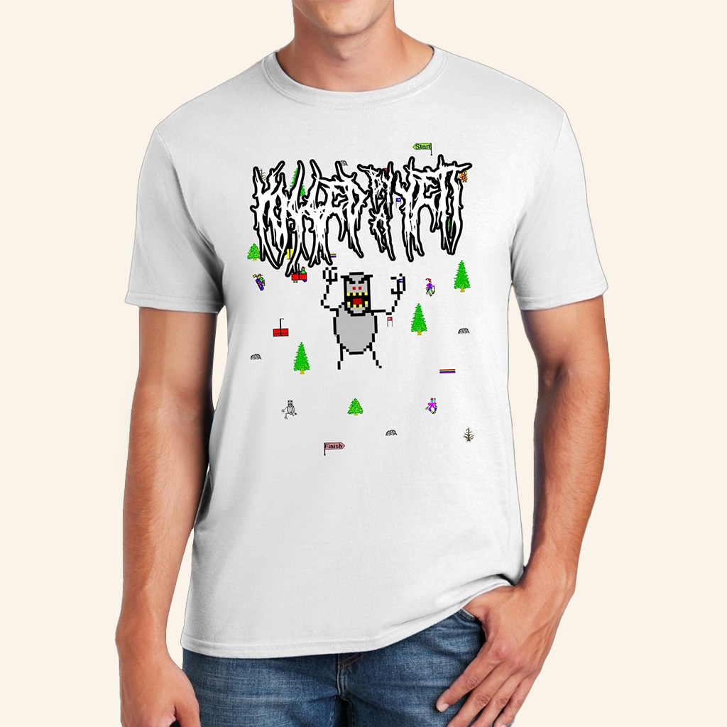 Odd Duck Coffee And Apparel Merch Killed By A Yeti Ski Game T-Shirt Best Gifts For Him