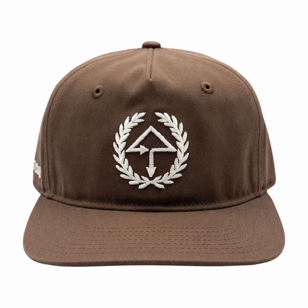 Of The Trees Brown Laurel Wreath Snapback Of The Trees Gift For Him