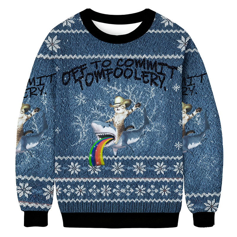 Off To Commit Tomfoolery Christmas Ugly Sweater Xmas Clothing Christmas Outfits
