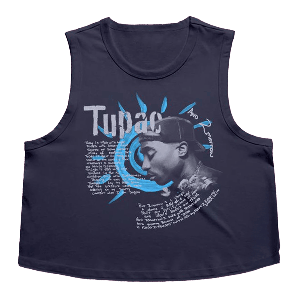 Official 2pac Merch And 2morrow Cropped Tank Gifts For Sister Official 2pac Merch And 2morrow Cropped Tank Gifts For Sister