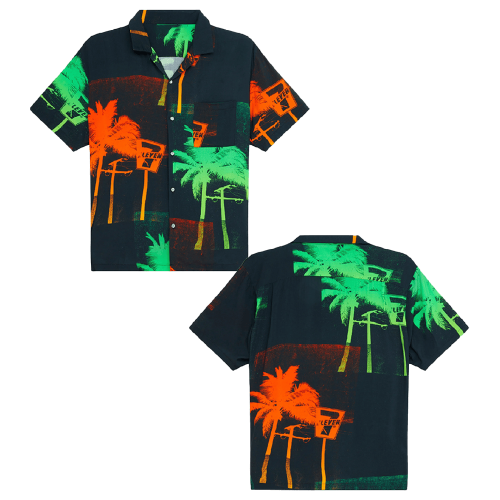 Official 7 Collection Merch 7 Eleven Paradise Drive Hawaiian Shirt Top 10 Father's Day Gifts