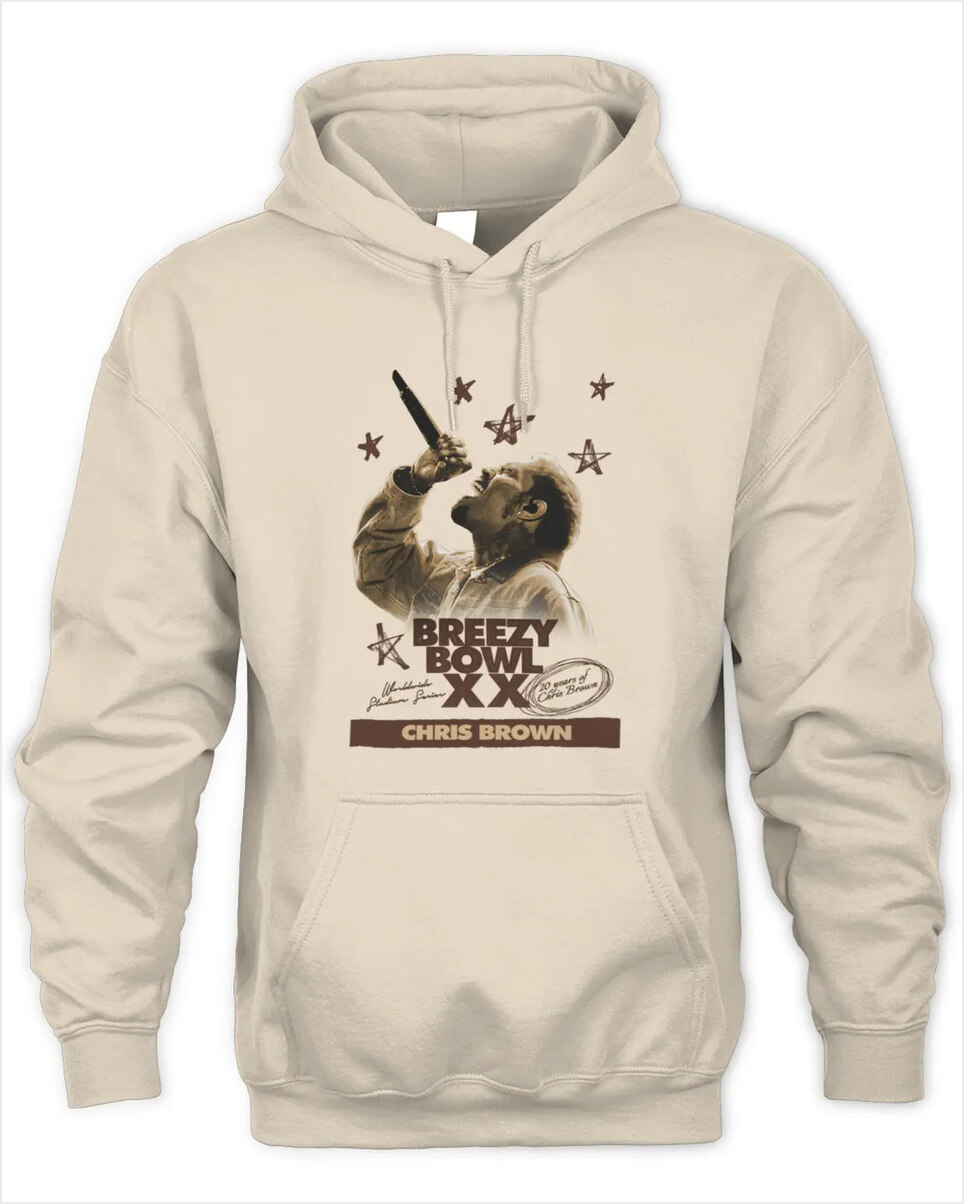Official Chris Brown Xx Breezy Bowl Pregame Hoodie Gifts For BFF Merch Apparel