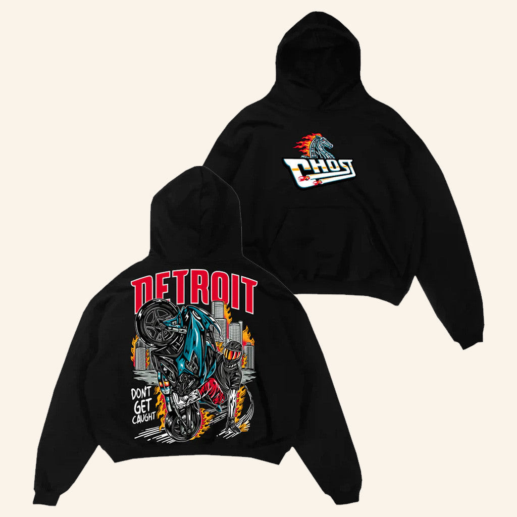 Official Ghost Racing Merch Ghost Pistons Hoodie Gift For Boyfriend