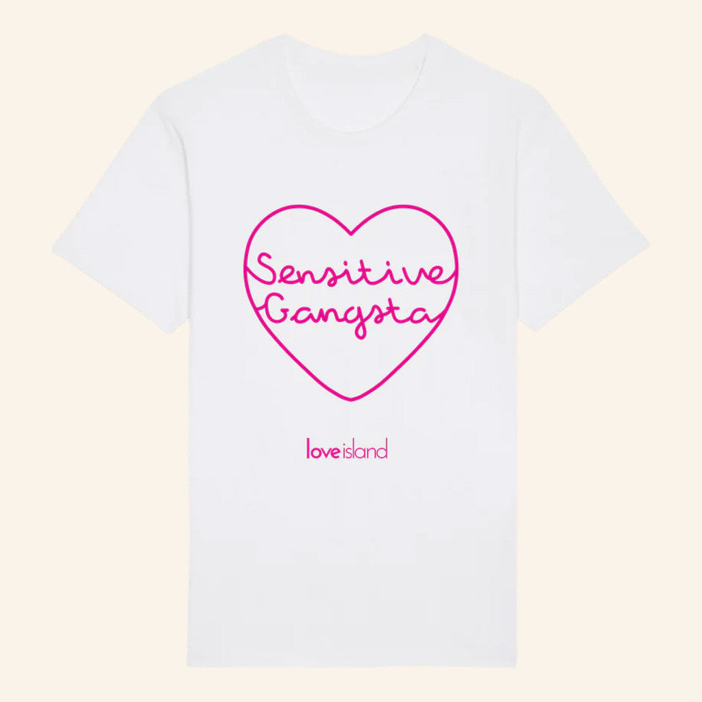 Official Love Island Merch Sensitive Gangsta T-Shirt Present For Girlfriend Official Love Island Merch Sensitive Gangsta T-Shirt Present For Girlfriend