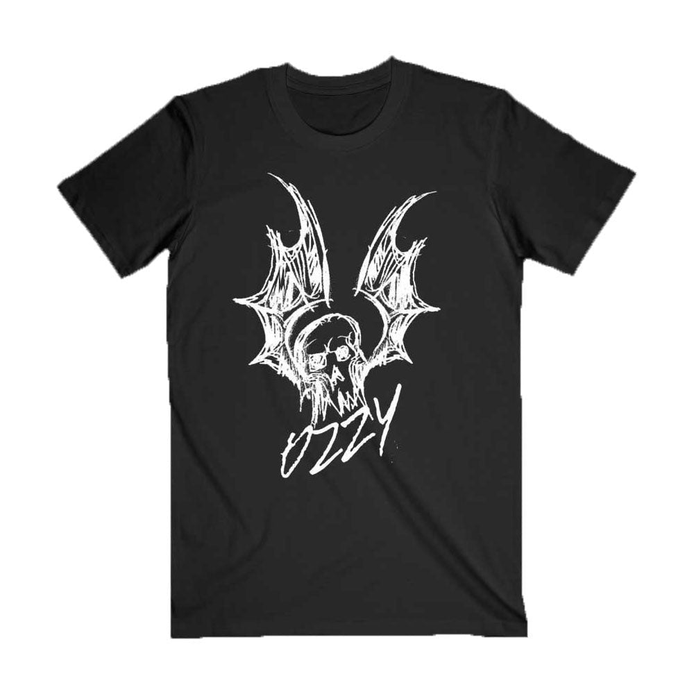 Official Ozzy Osbourne Merch Bat Sketch Black T-Shirt Gifts For Dudes Official Ozzy Osbourne Merch Bat Sketch Black T-Shirt Gifts For Dudes