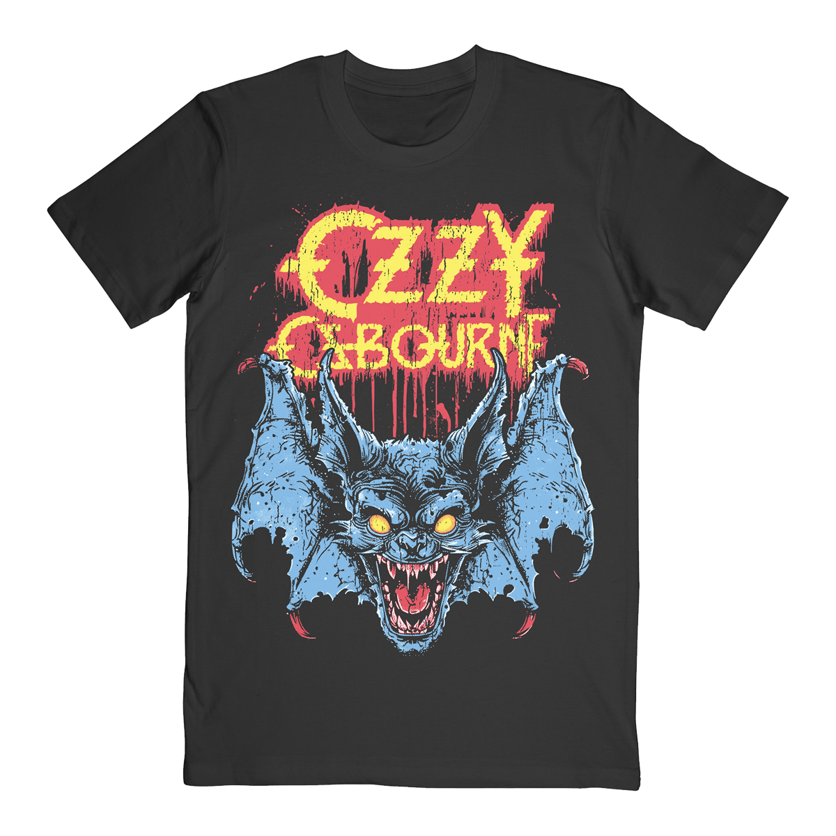 Official Ozzy Osbourne Merch Glowing Eyes Bat Tee Ozzy Osbourne Shirt Gifts For Dad
