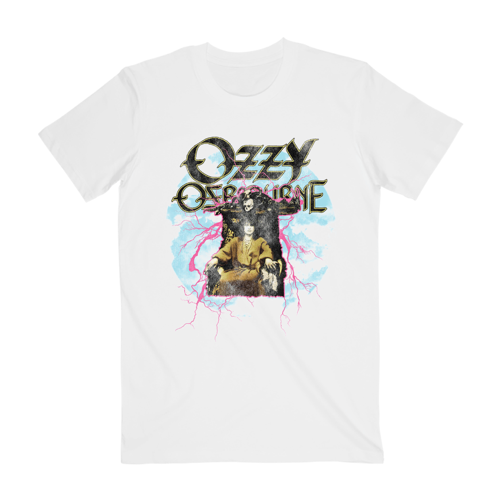 Official Ozzy Osbourne Merch No Rest For The Wicked Lightning T-Shirt Gifts For Fans Official Ozzy Osbourne Merch No Rest For The Wicked Lightning T-Shirt Gifts For Fans