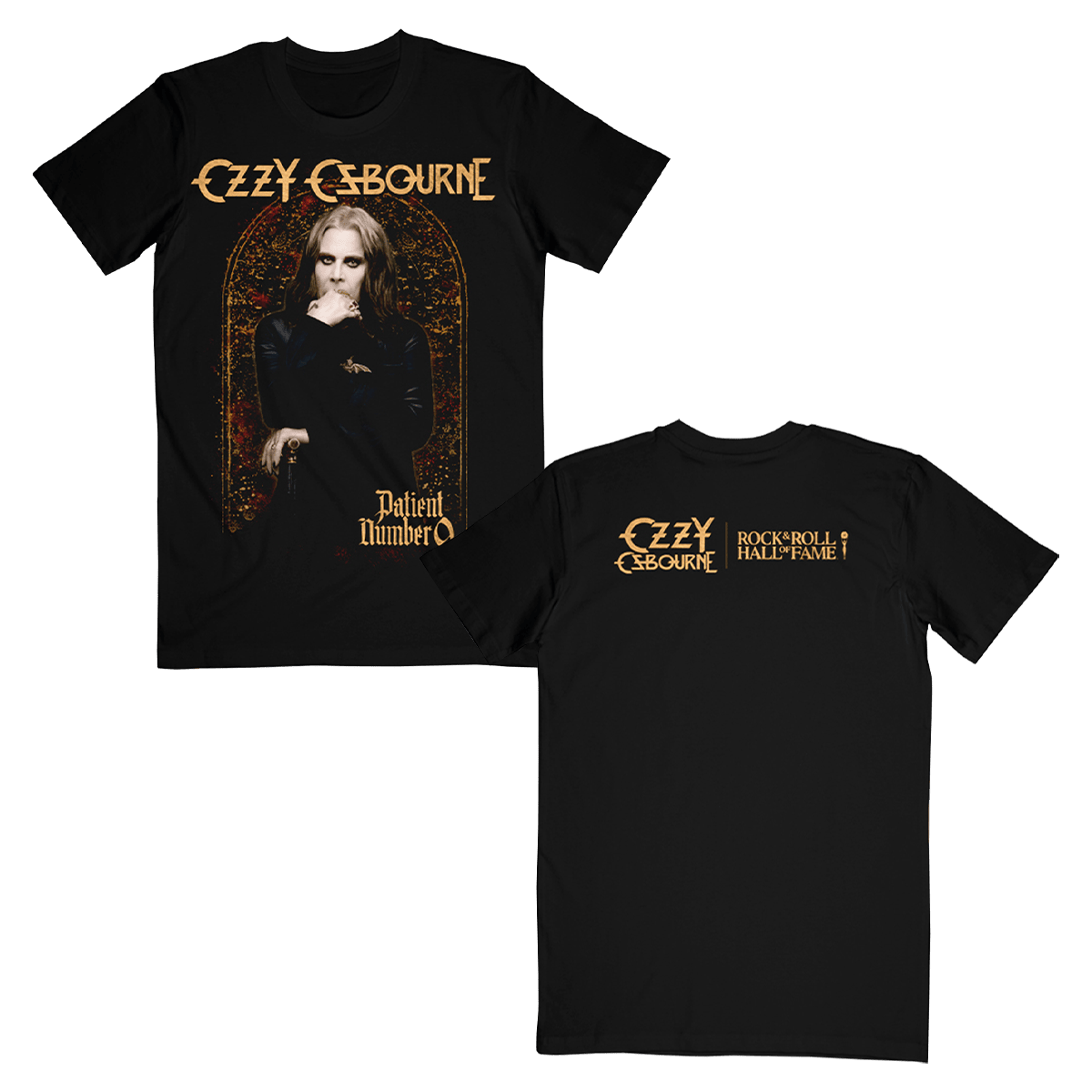 Official Ozzy Osbourne Merch Patient No 9 Rock And Roll Hall of Fame Tee Ozzy Osbourne Shirt Official Ozzy Osbourne Merch Patient No 9 Rock And Roll Hall of Fame Tee Ozzy Osbourne Shirt