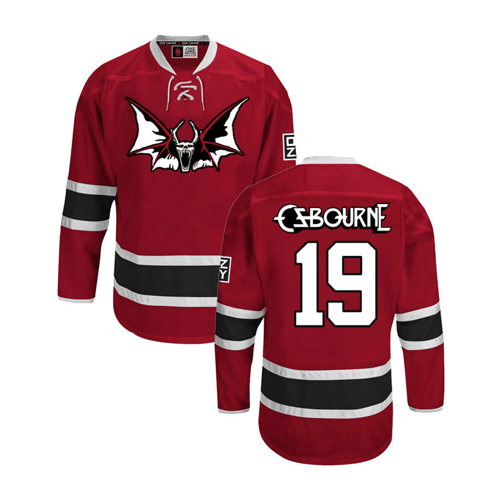 Official Ozzy Osbourne Merch Speak Of The Devil Hockey Jersey Ozzy Osbourne Shirt Him Gifts