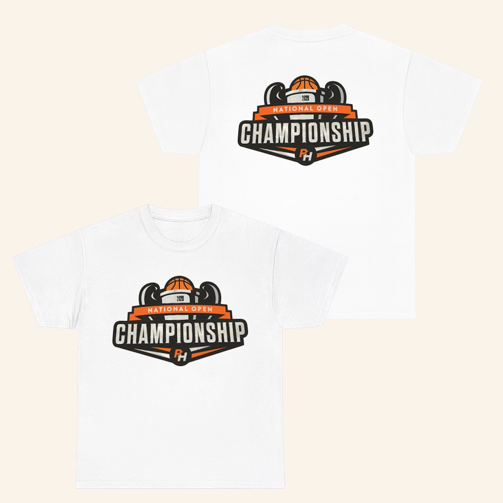 Official Prep Hoops National Open Championships 2025 T-Shirt Gifts For Basketball Lovers